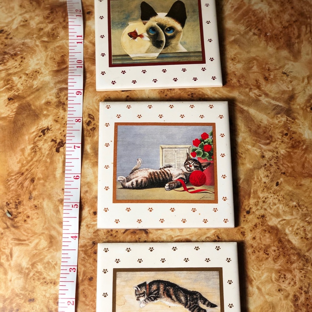Kitty coasters
